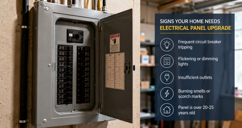 Signs Your Home Needs Electrical Panel Upgrade